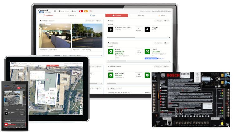 Bosch Integration with Connect ONE